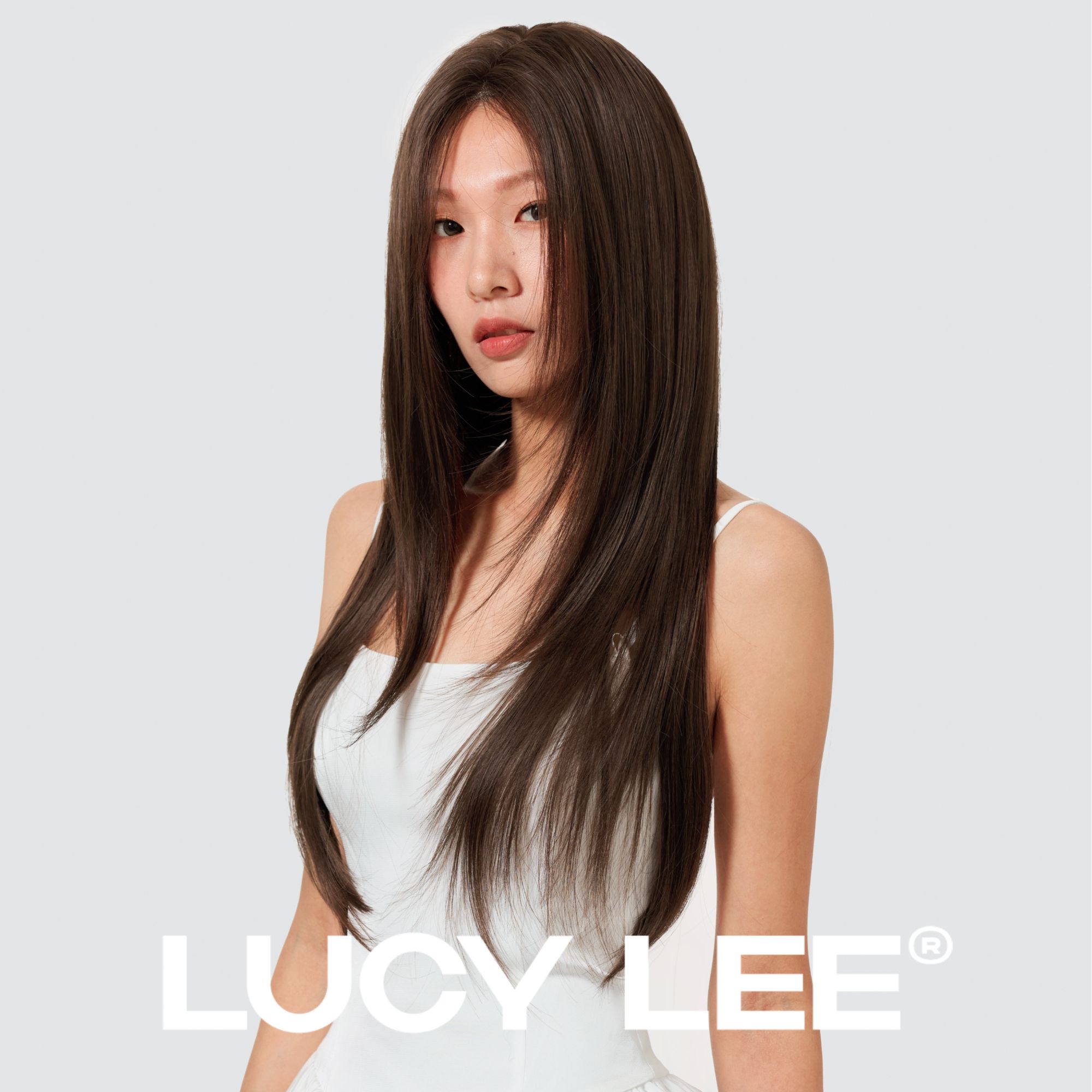 LUCYLEE【免修剪免发网-东方瑞秋】精修冷棕色大头围假发小圆圆不圆