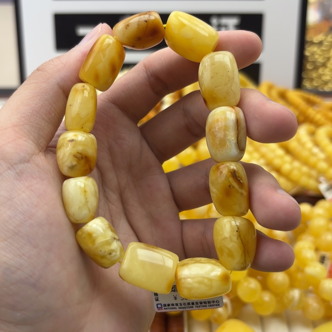 琥珀未镶嵌珠宝奇石