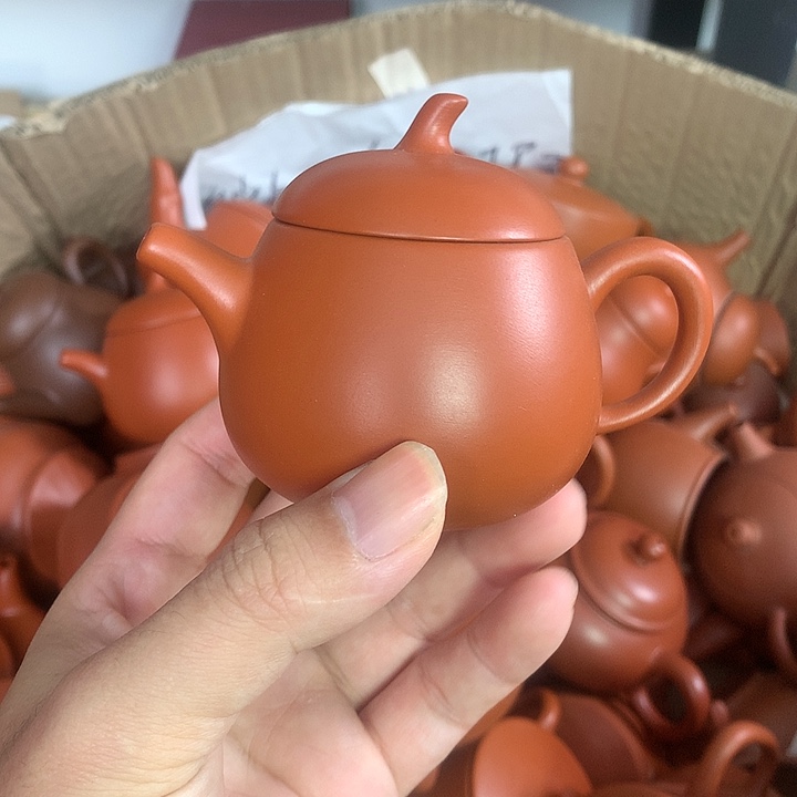 原矿朱泥茶壶茶具家用120