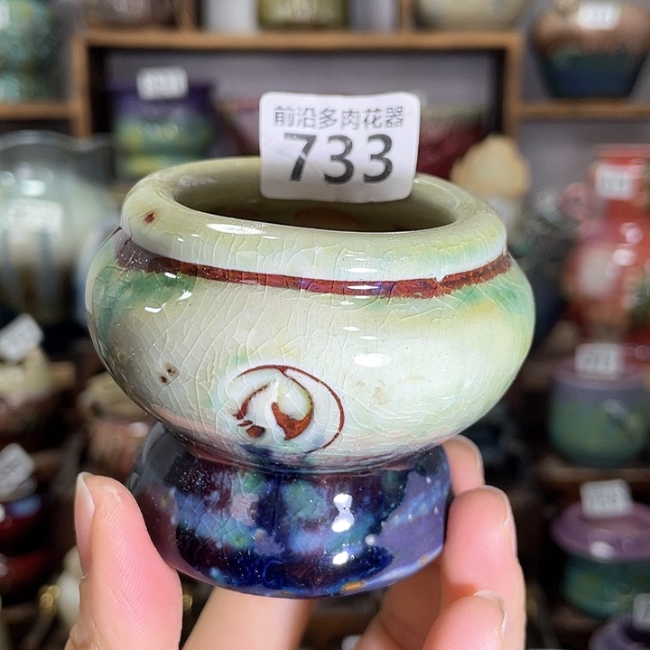 红陶内口径5高度7