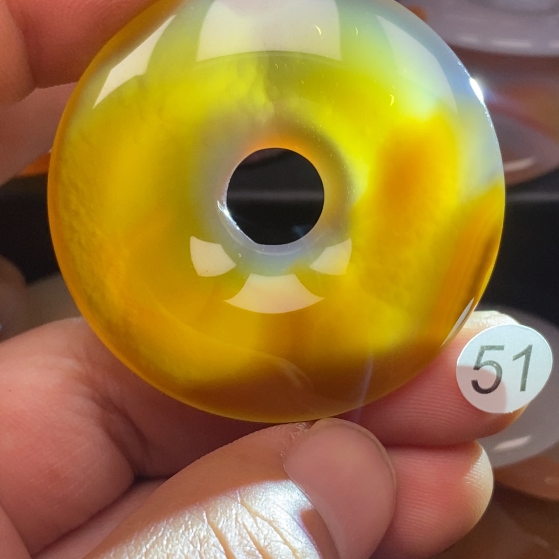 碧***天玛瑙/玉髓未镶嵌颈饰挂件