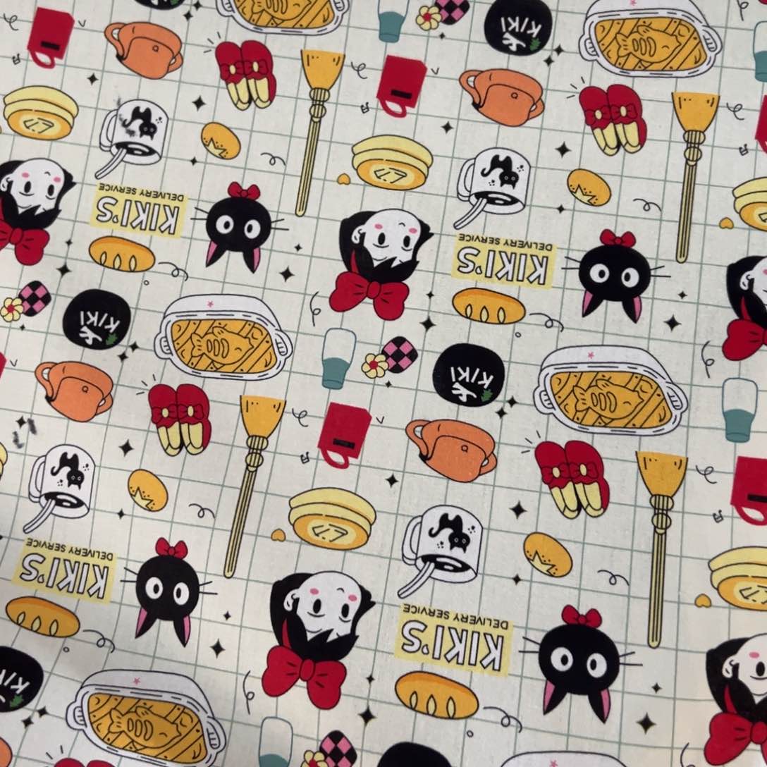 一米价纯棉平布1.1米宽果子布艺爆款