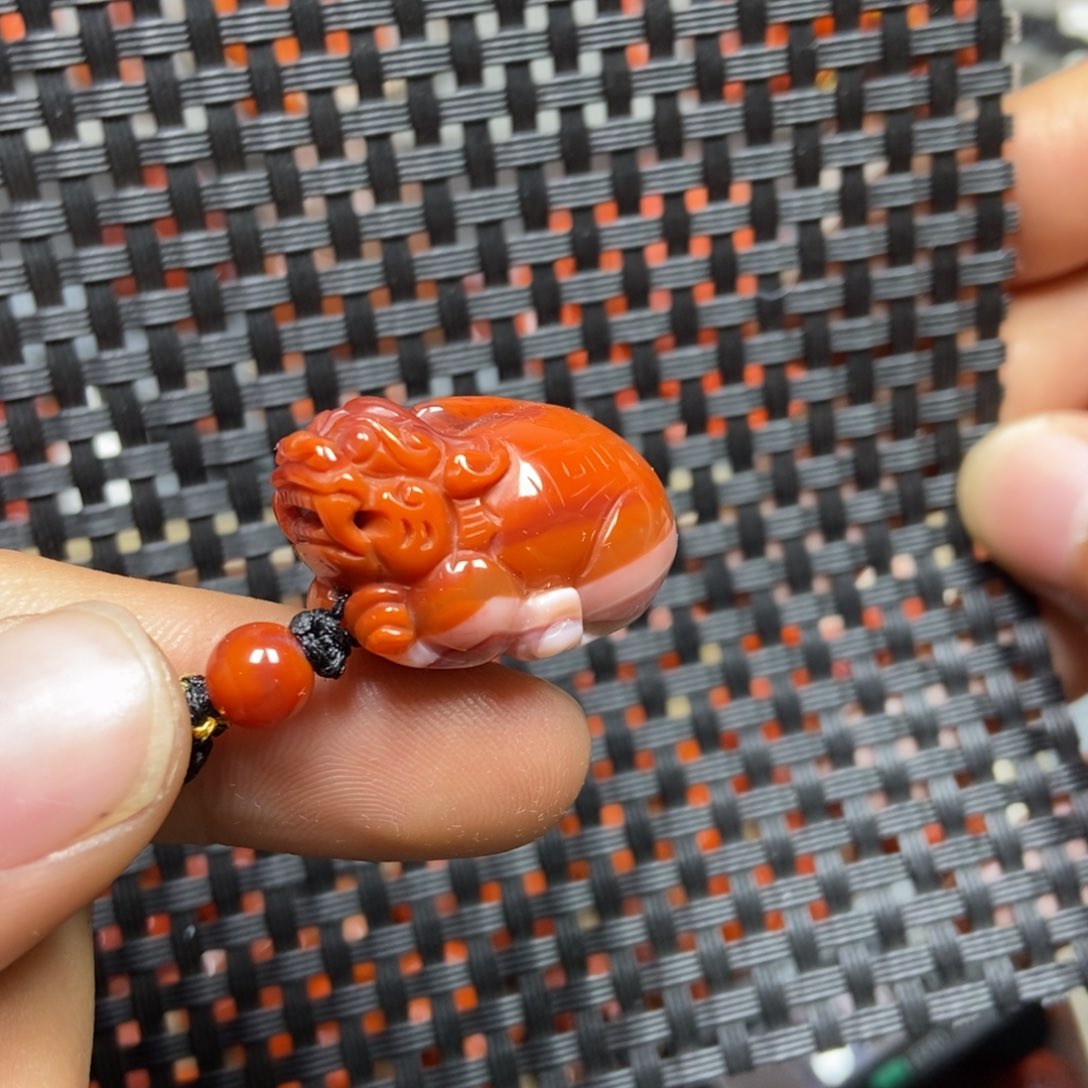 南红玛瑙吊坠(不含链)未镶嵌