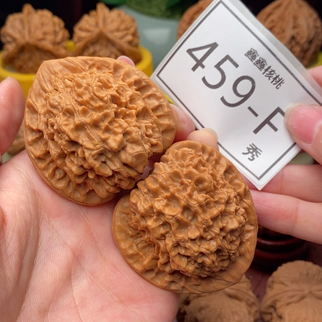 文玩核桃把件官帽48