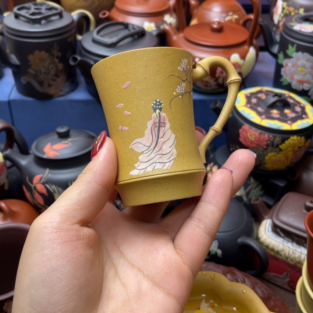 茶杯紫砂紫砂主人杯100cc