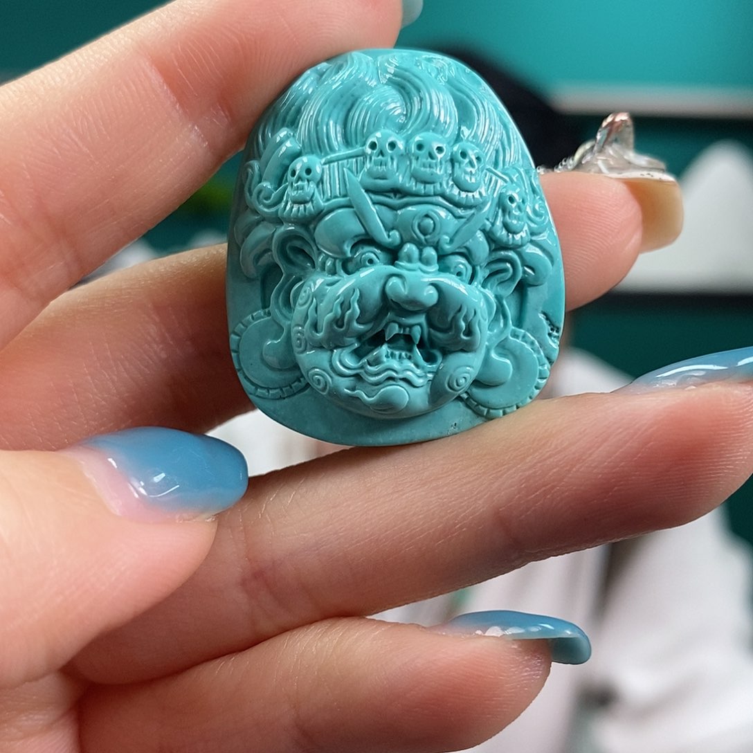 绿松石珠宝奇石未镶嵌