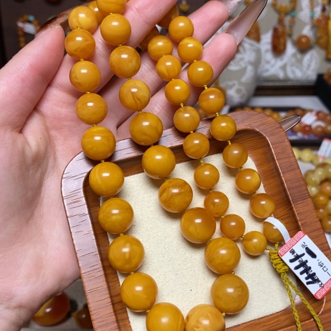 【闪购商品】手链蜜蜡未镶嵌项链