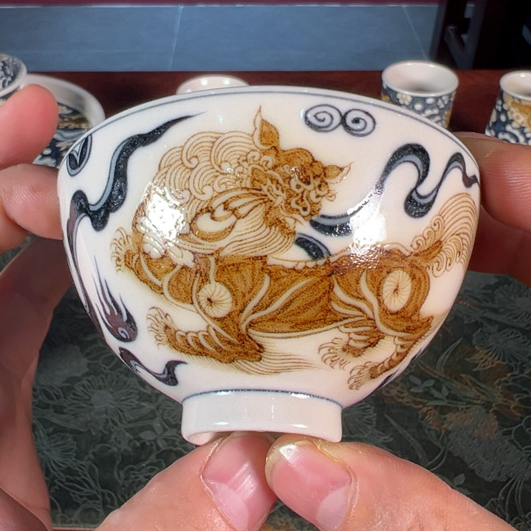 杯景德镇手绘陶瓷