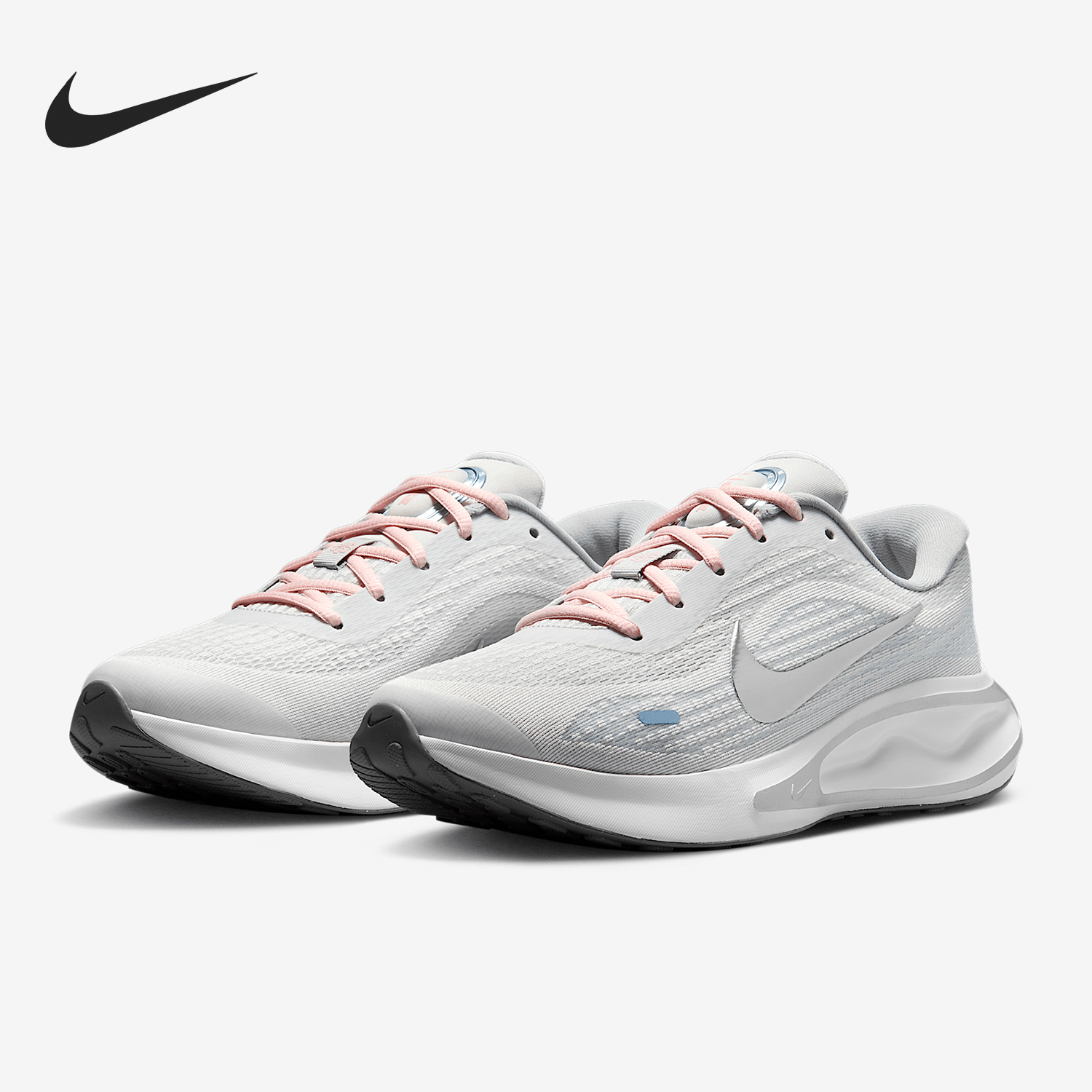 Nike/耐克正品JourneyRun女士厚底缓震百搭跑步鞋FJ7765-006