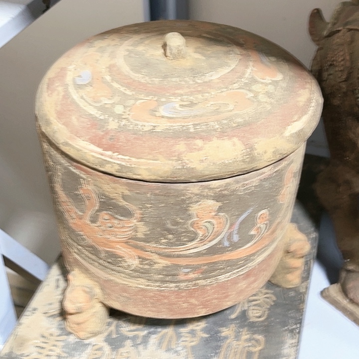 瓦当摆件 摆件茶桌茶台陶瓷喜****尼