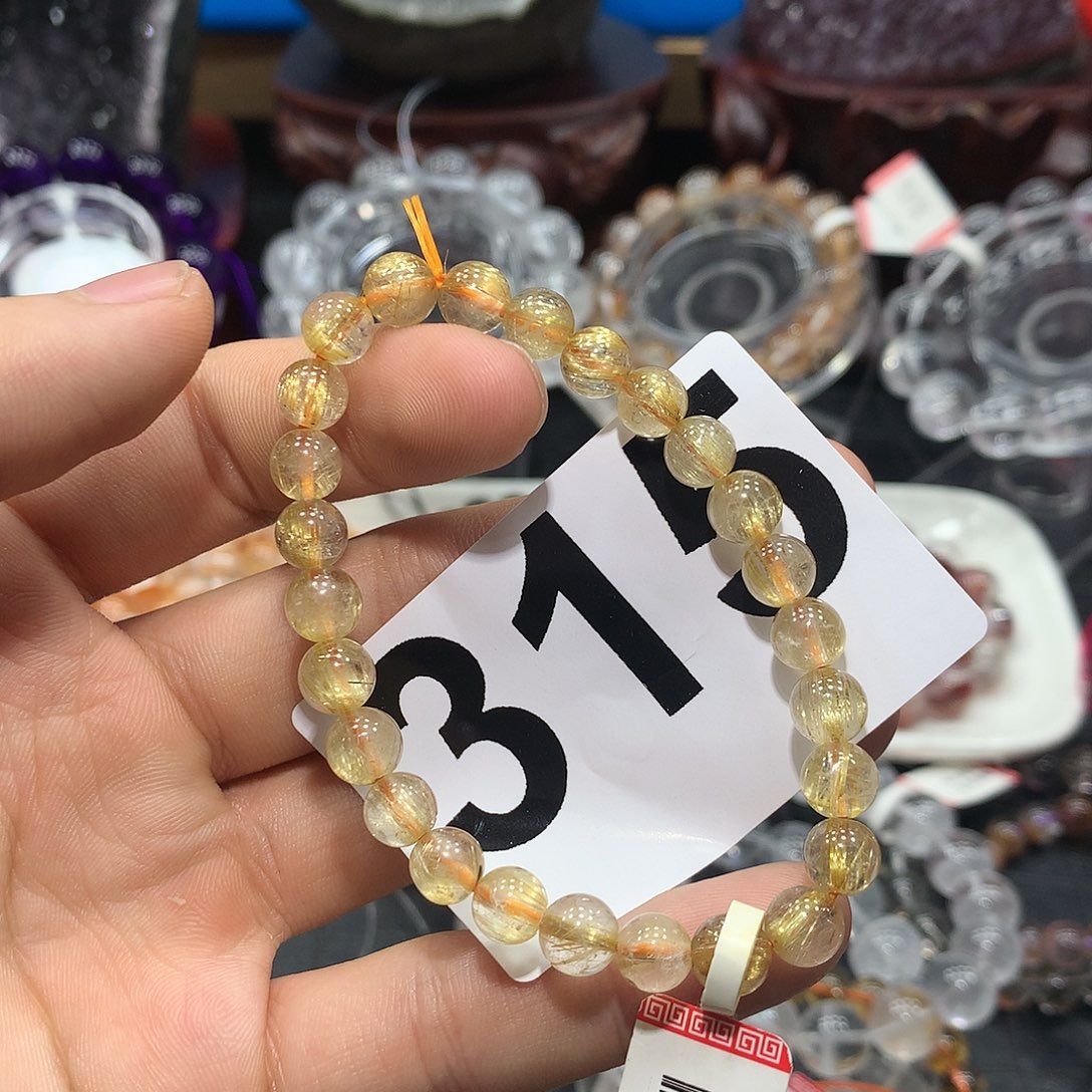 水晶手链未镶嵌天然