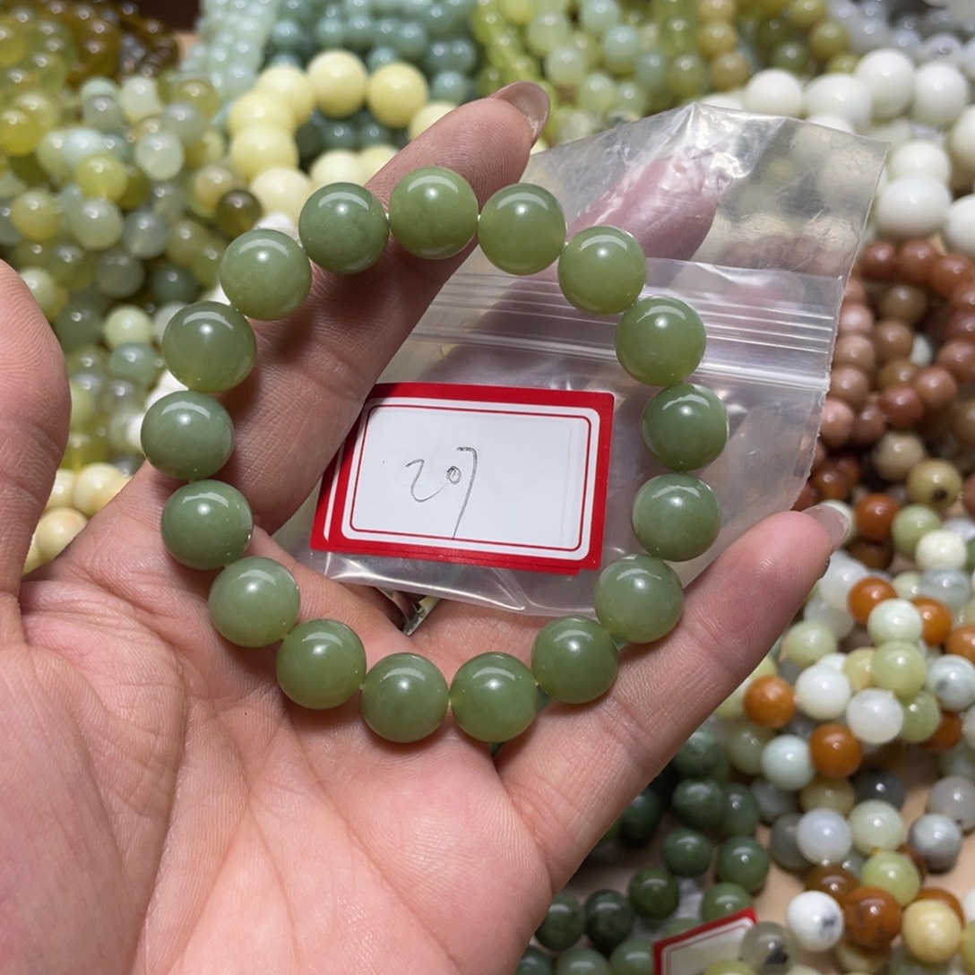 蛇纹石玉未镶嵌手串