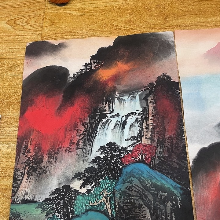 姜奇老师山水作品45×34