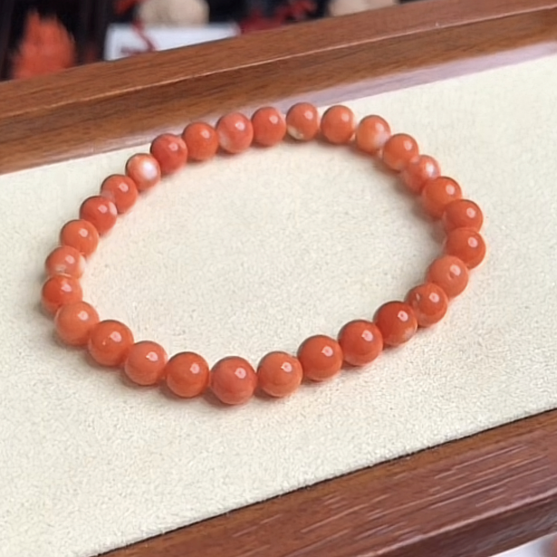 珊瑚momo圆珠单圈