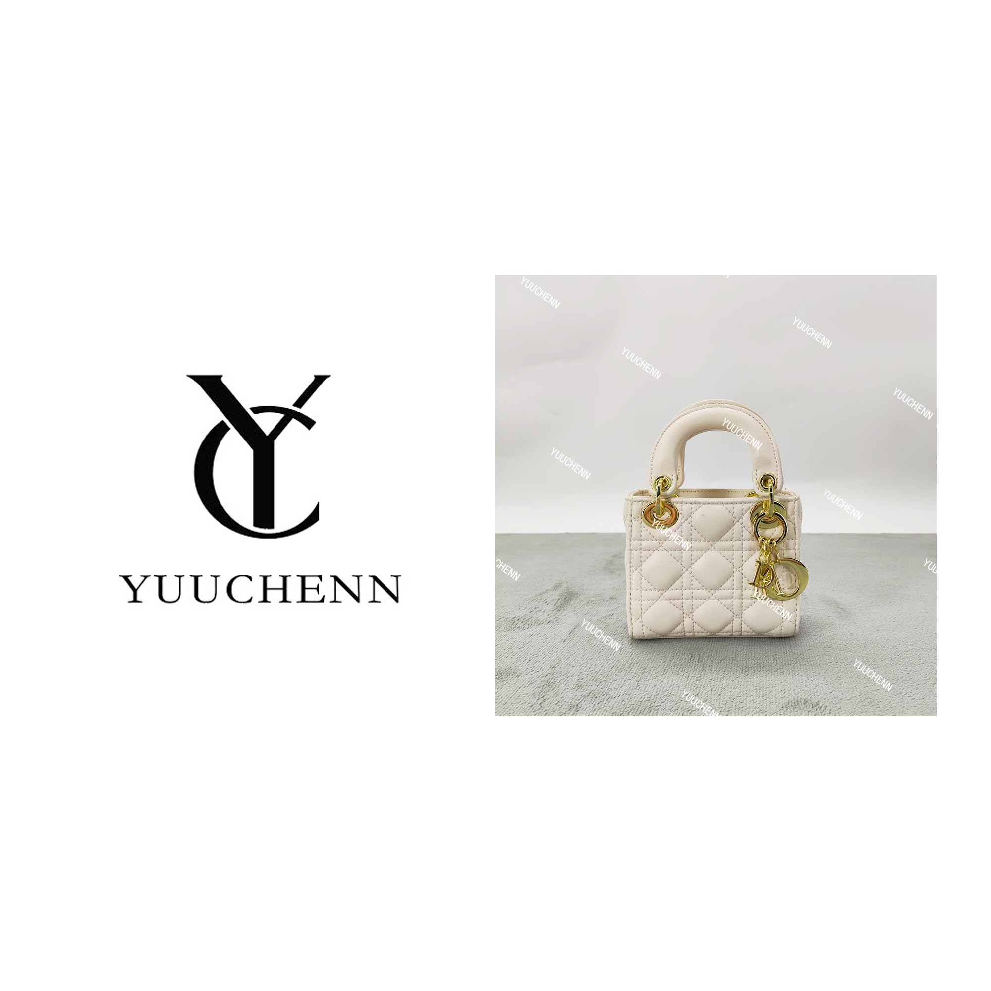 YUUCHENN/12cm原创设计高定真皮包 HH7828