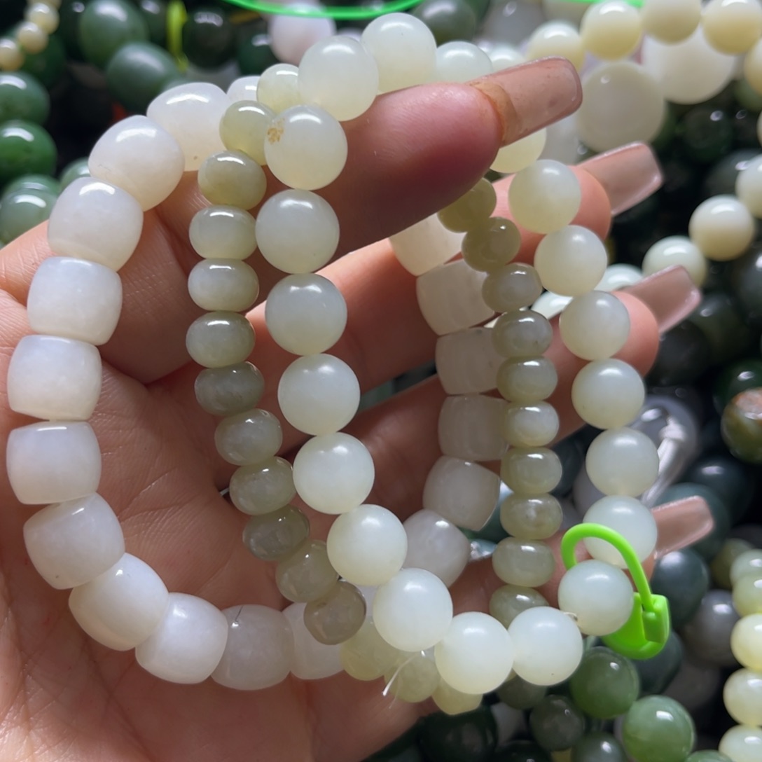 和田玉手链未镶嵌