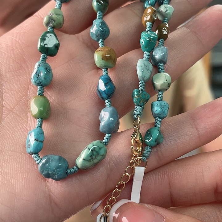 未镶嵌绿松石珠宝奇石