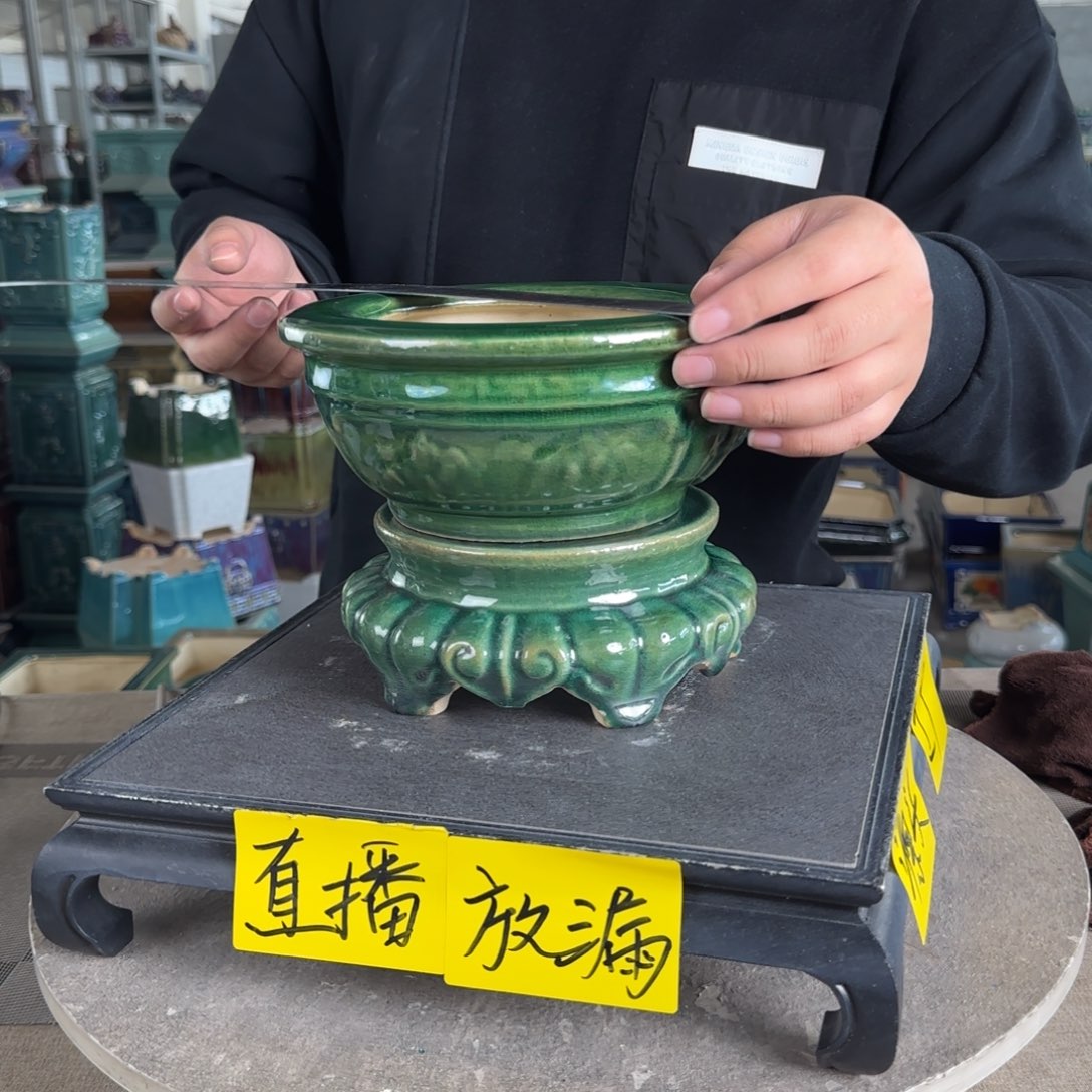 陶。一风堂石湾花盆