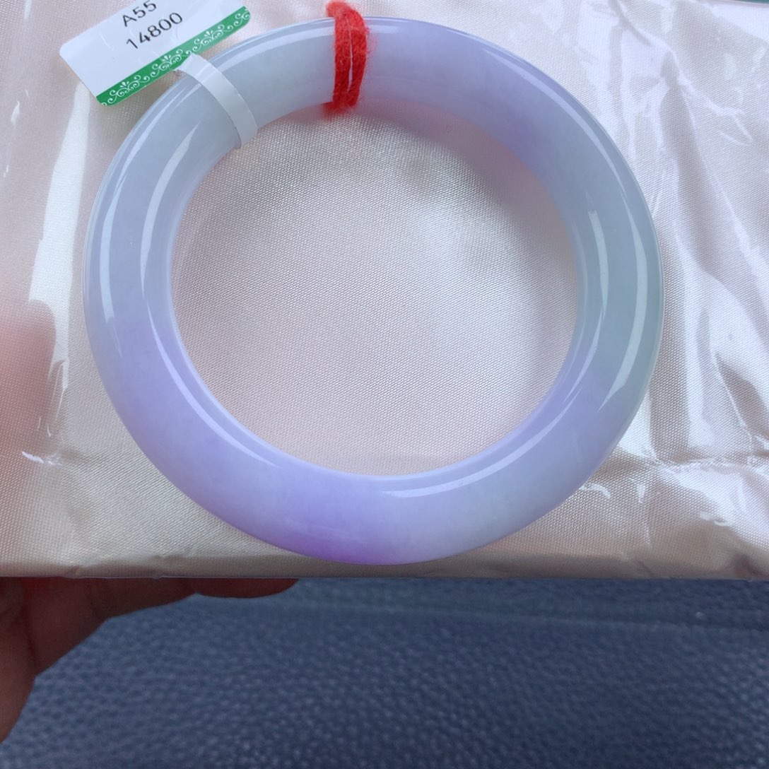 翡翠手镯未镶嵌55圆