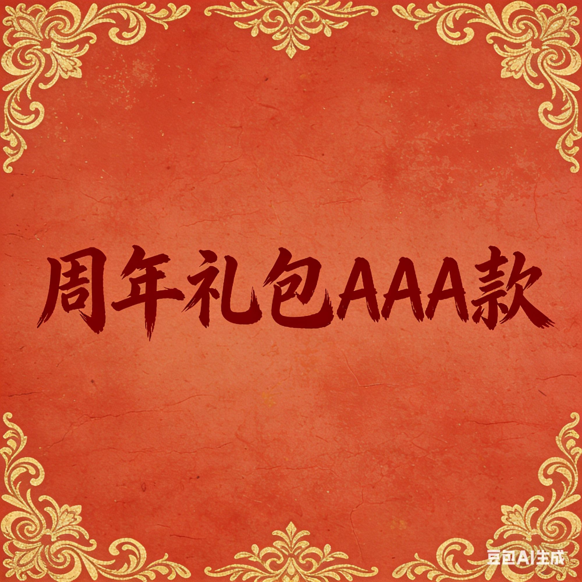 《周年庆礼包》AAA款 FQD-C032