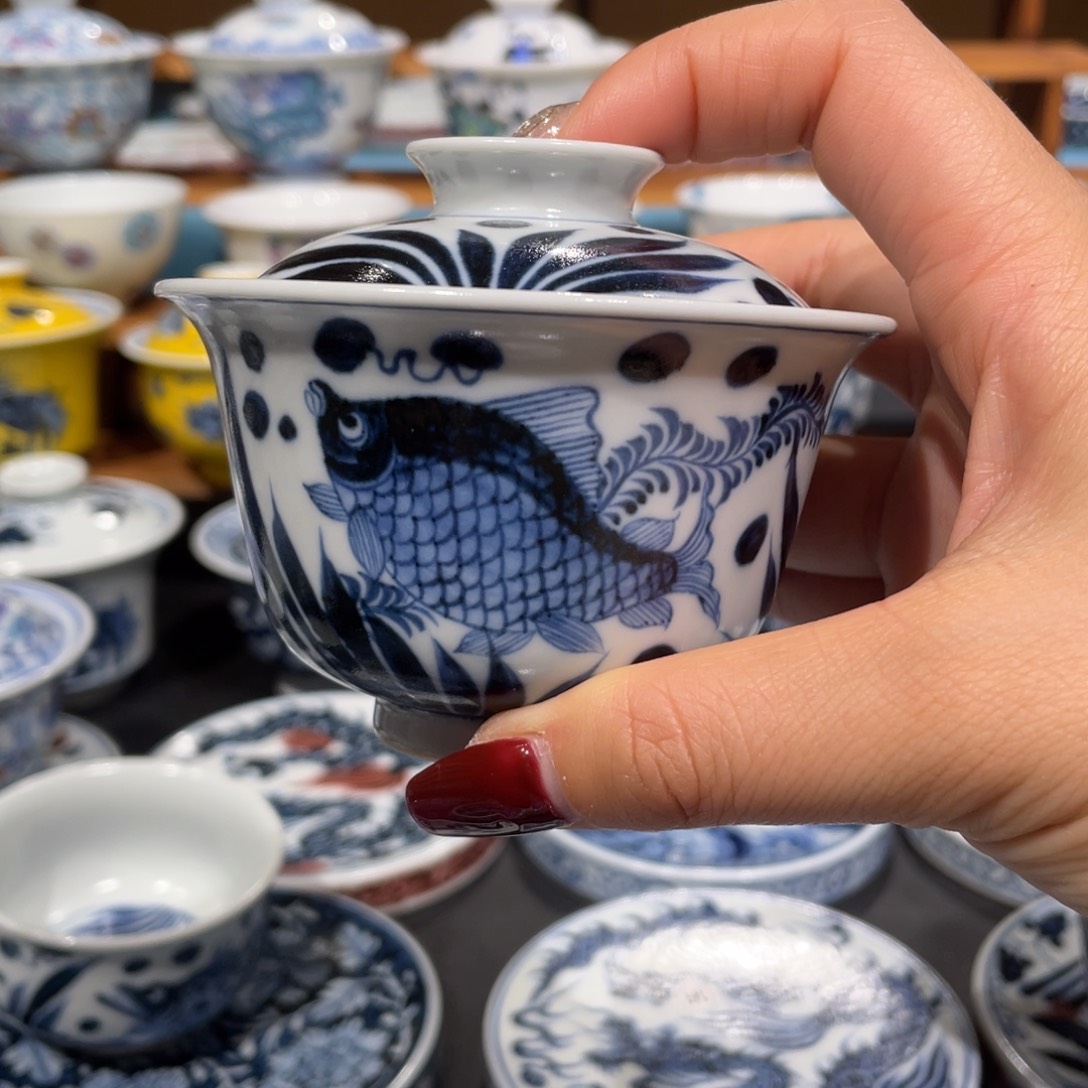 景德镇陶瓷手工手绘