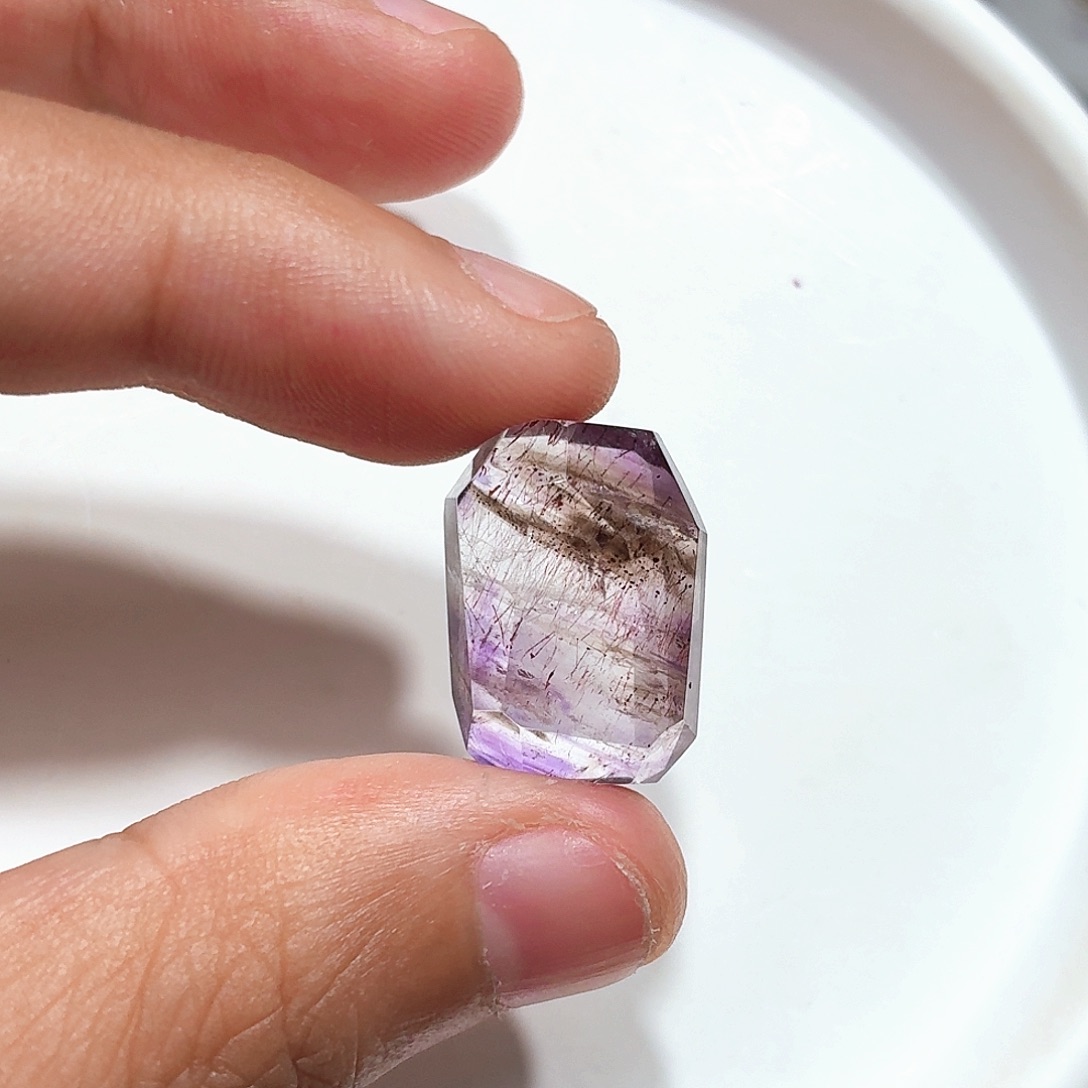 未镶嵌珠宝半成品水晶超七
