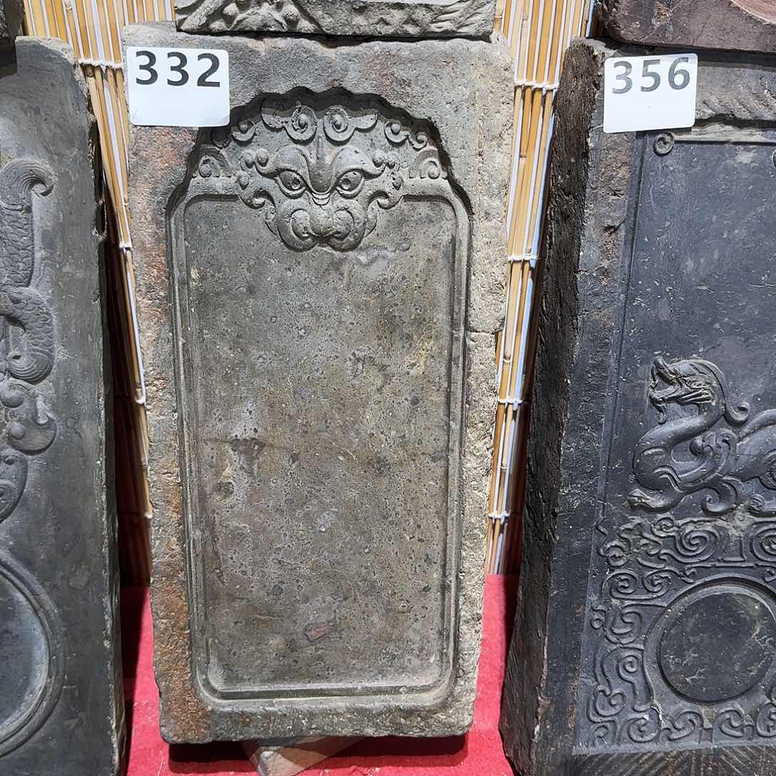 老砖后刻干泡茶台