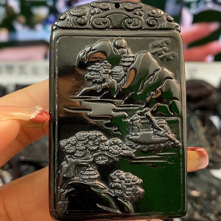 翡翠吊坠(不含链)未镶嵌谋053