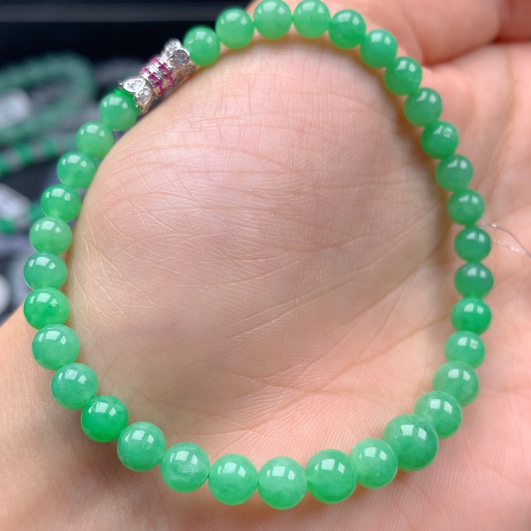 翡翠手链未镶嵌‼️新品‼️