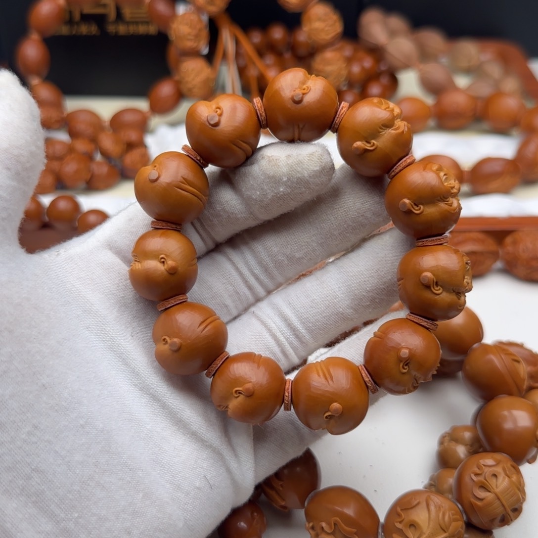 蜡***风橄榄核手串/手链2.1百态