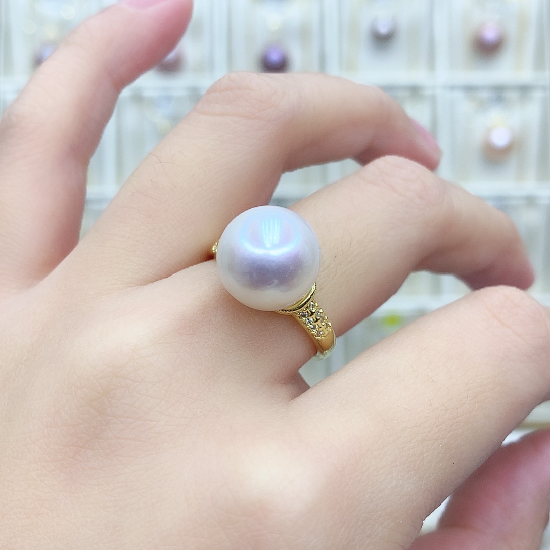 淡水珍珠颈饰合金