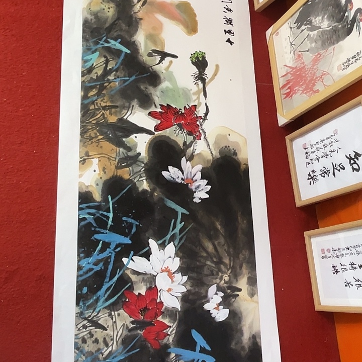 国画张圣敏先生纯手绘作品