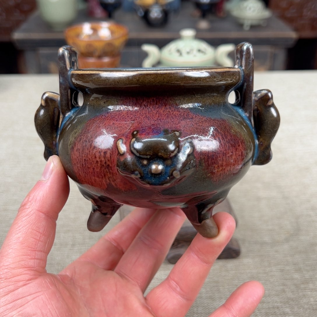 瓷片正能量陶瓷艺术品