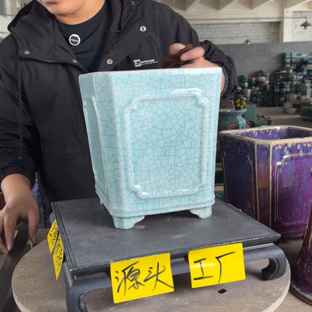 陶。一风堂石湾花盆