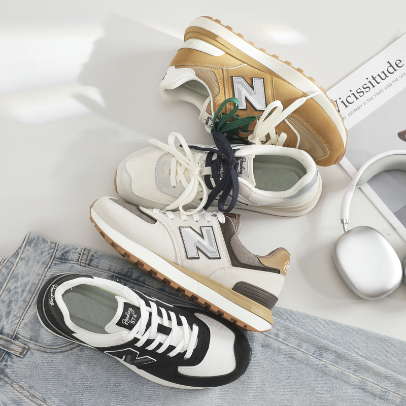NEW BOLUNE/新百伦秋冬上新574LG-2爆款时尚减震厚底情侣跑步鞋