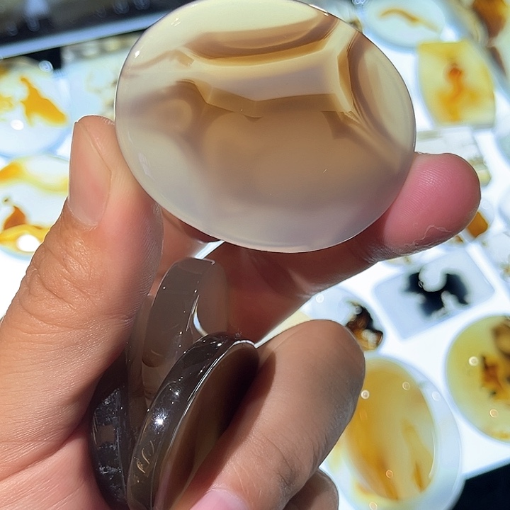 玛瑙/玉髓未镶嵌吊坠(不含链)