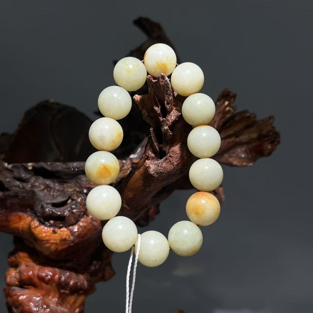 【清代】-和田玉手串2512170010