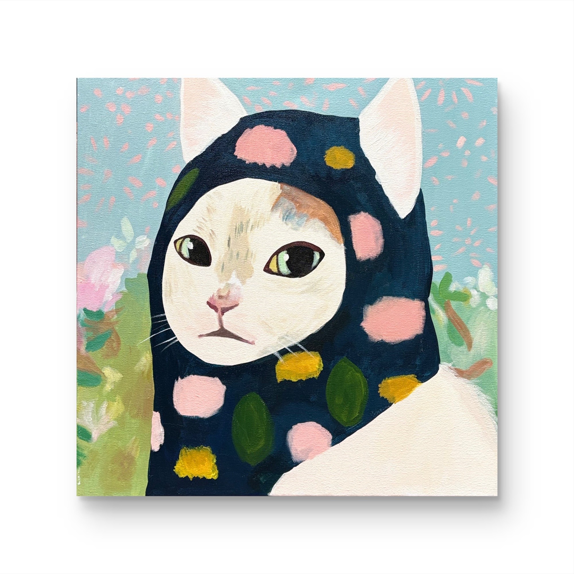 【时尚喵 】孤品 “50*50” No.240 纯手绘挂画