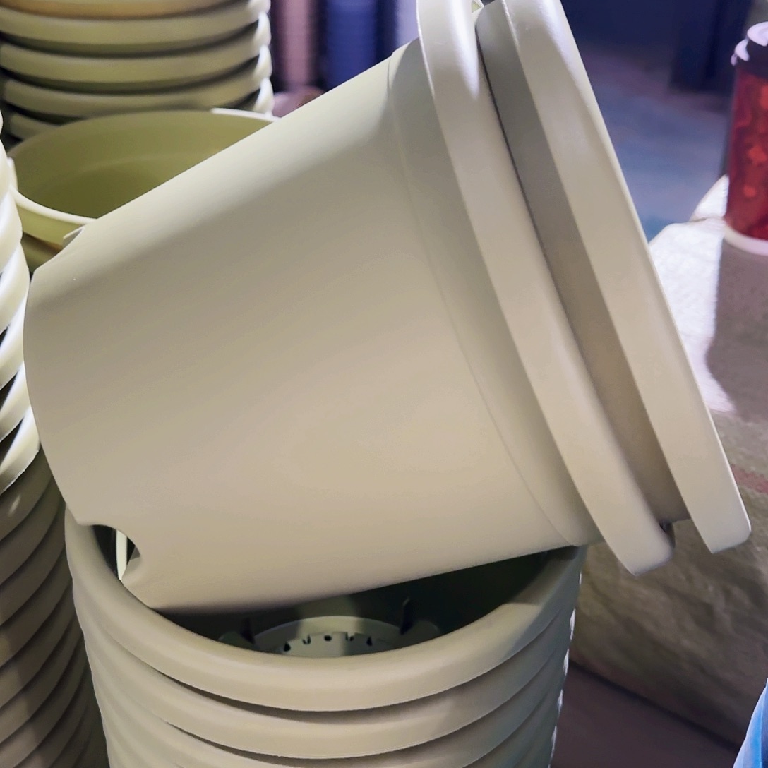 树脂四季盆3#无拖果绿3