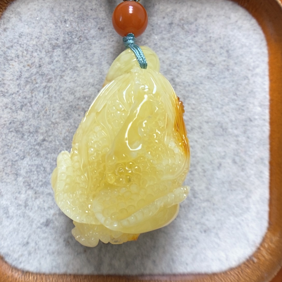 蜜蜡颈饰未镶嵌蜜蜡