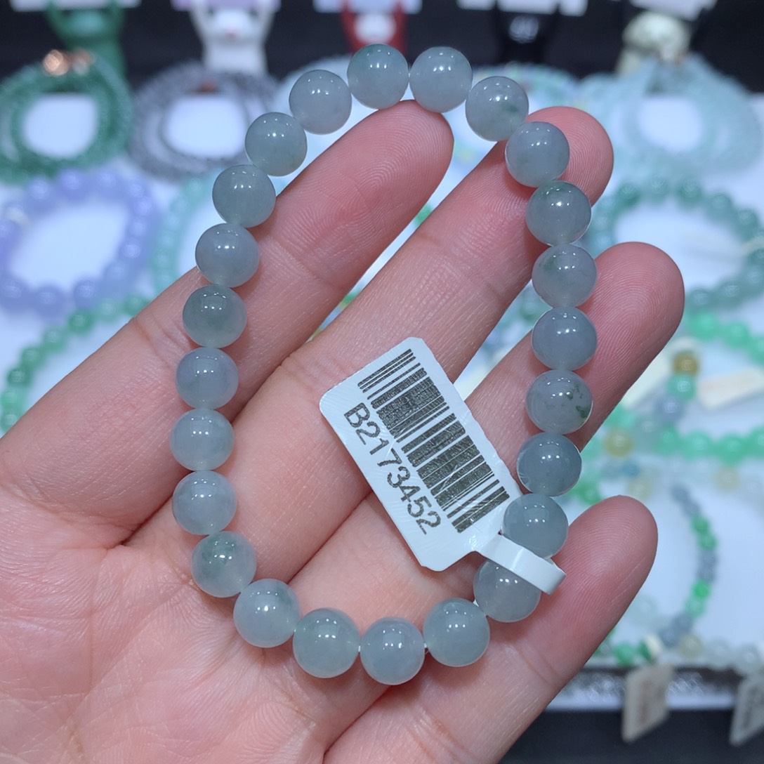翡翠未镶嵌手串天然