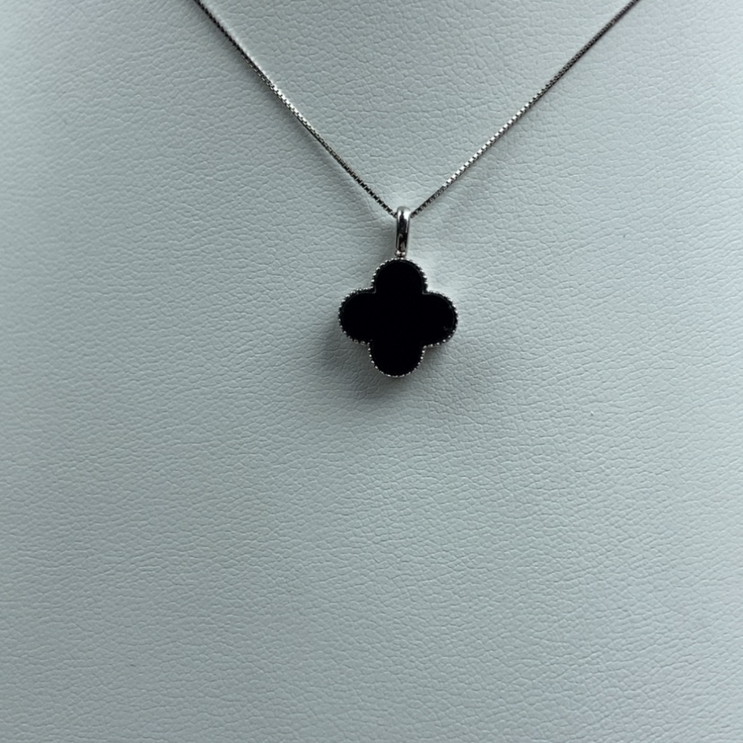 【闪购商品】翡翠颈饰18K金镶嵌小吊坠