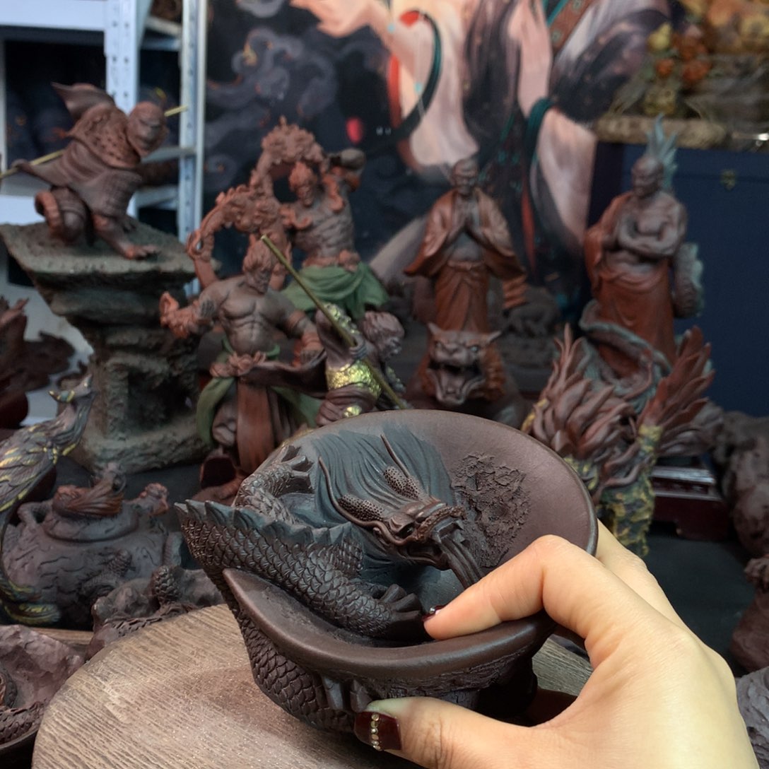 【闪购商品】紫砂全手工制作工艺品的制作?****?