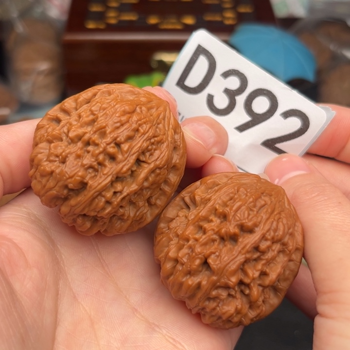 文玩核桃吊坠932凹底40