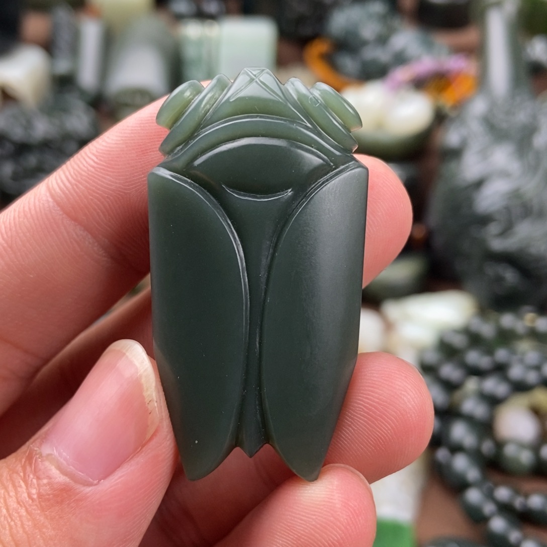 和田玉挂件未镶嵌