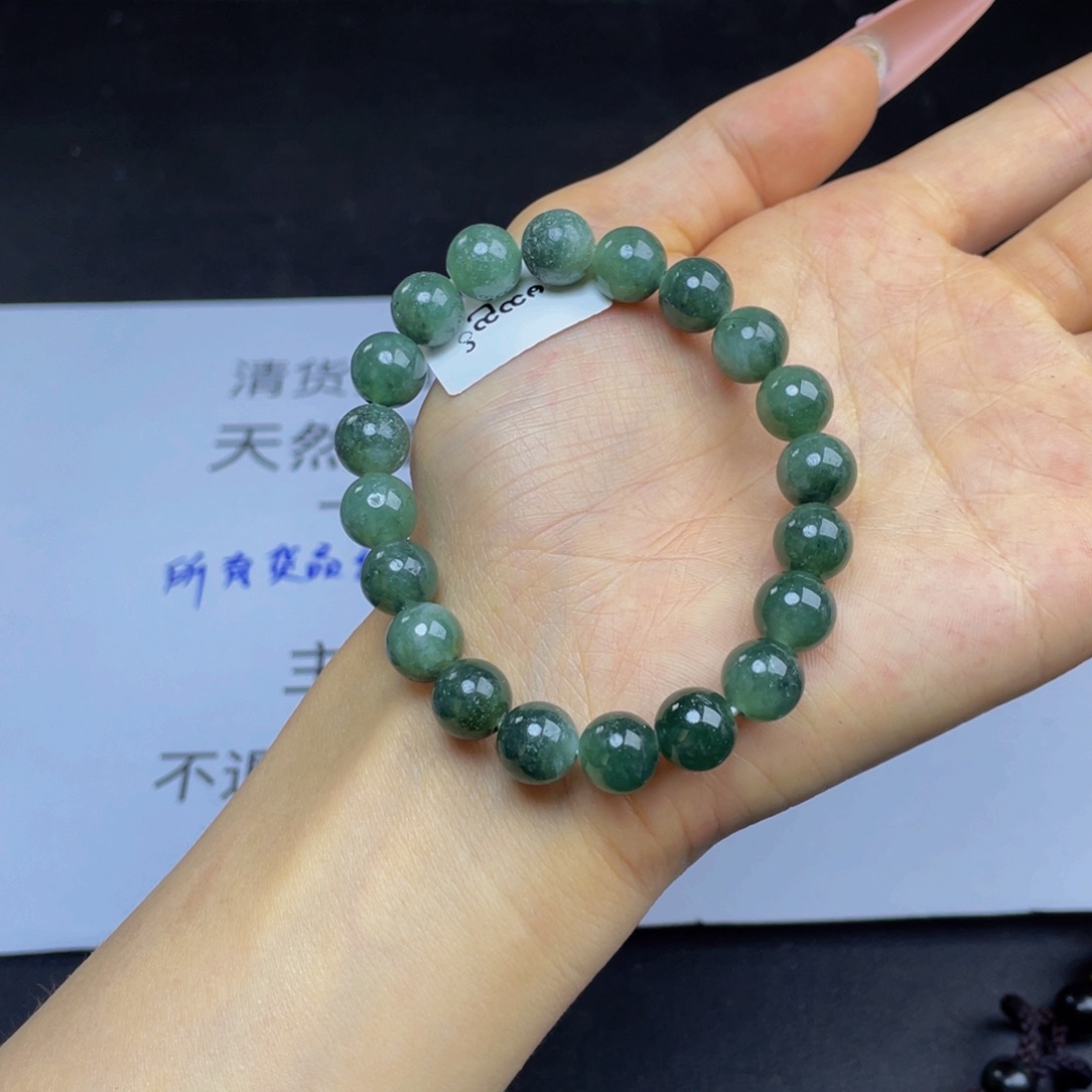 未镶嵌手链翡翠手串
