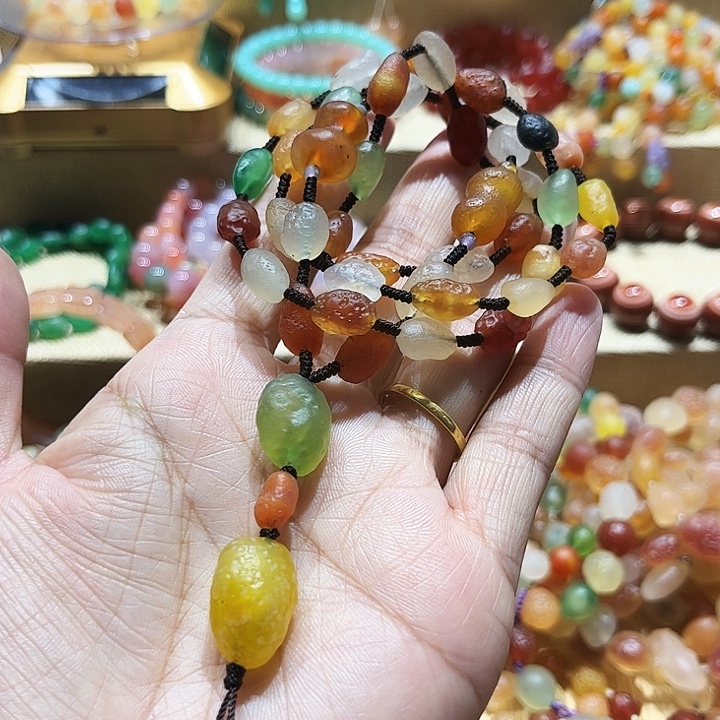 玛瑙/玉髓未镶嵌手链