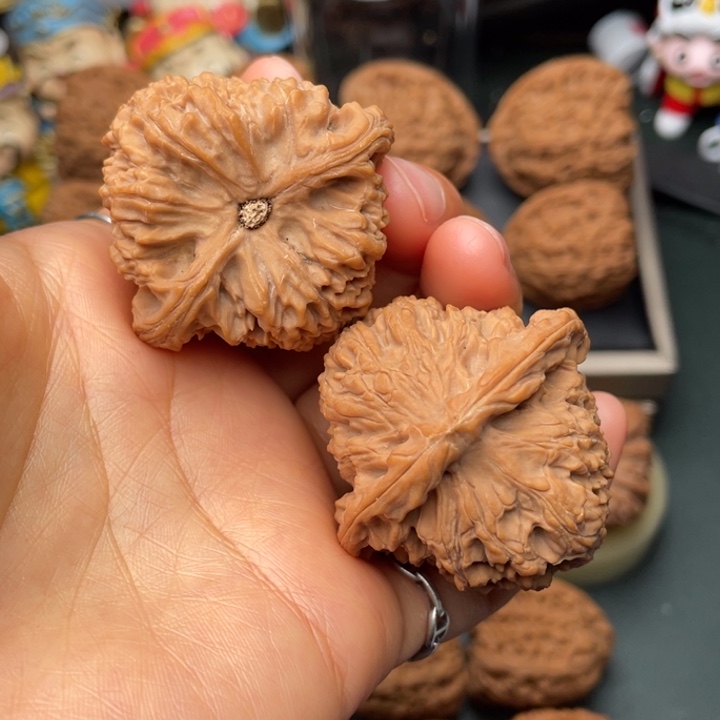 吊坠文玩核桃44吃拉丝微凹底6留疤