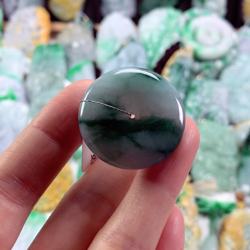 【闪购商品】翡翠吊坠(不含链)未镶嵌