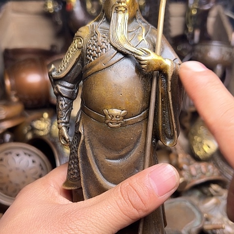 铜制工艺把玩摆件